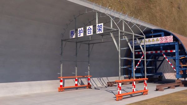太子河区隧道施工动画制作公司 - 隧道施工工艺和施工方法 - 隧道施工汇报动画视频 - bim 工程施工动画